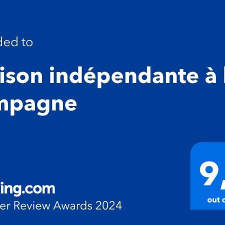 Maison Independante A La Campagne Courcelles-sur-Vesle Exteriör bild